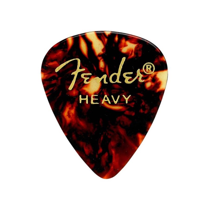 Púas Fender concha heavy 351 12ud