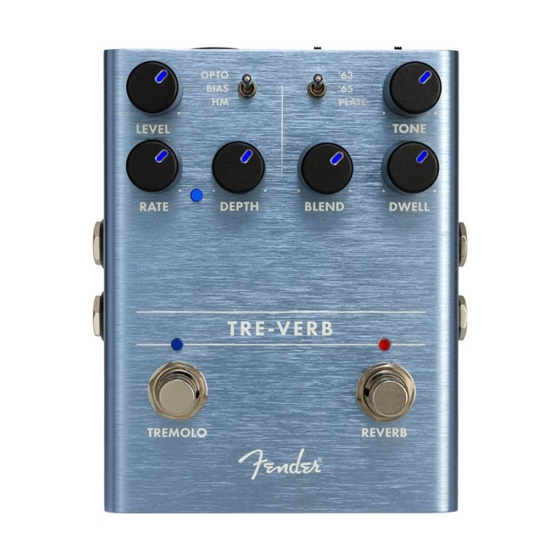 Pedal digital reverb/trémolo Fender