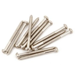 Tornillos pastillas Fender 4 x 1-1/4 12ud