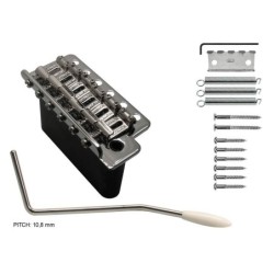 TRÉMOLO WILKINSON PASO 10,8mm CROMADO CON TORNILLOS | Música Bilbao