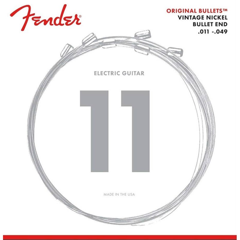 Jgo cuerdas elec. Fender níquel puro medium | MÚSICA BILBAO