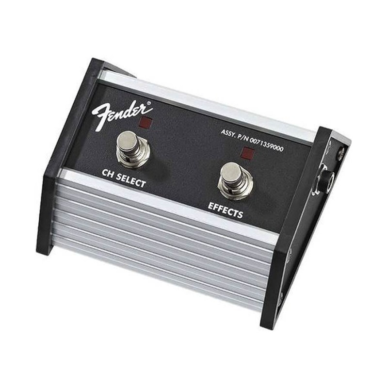 Pedal Fender 2 botones jack 1/4