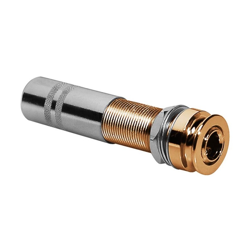 CONECTOR BOSTON JACK HEMBRA 6.3mm ORO | MÚSICA BILBAO
