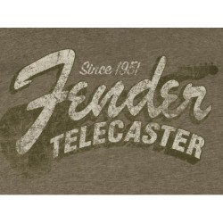 Camiseta Fender Tele 1951 verde jaspeado L