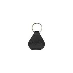 Llavero porta púas Fender cuero negro