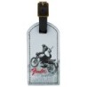 Etiqueta equipaje biker vintage Fender