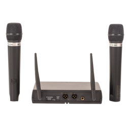 SISTEMA INALÁMBRICO DE DOS MICRÓFONOS EK DE MANO EKWLMM | MÚSICA BILBAO