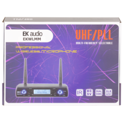 SISTEMA INALÁMBRICO DE DOS MICRÓFONOS EK DE MANO EKWLMM | MÚSICA BILBAO
