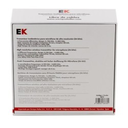 SISTEMA EK INALÁMBRICO TRANSMISOR/RECEPTOR PARA MICRÓFONO | MÚSICA BILBAO