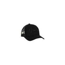 Gorra Fender con cierre negra