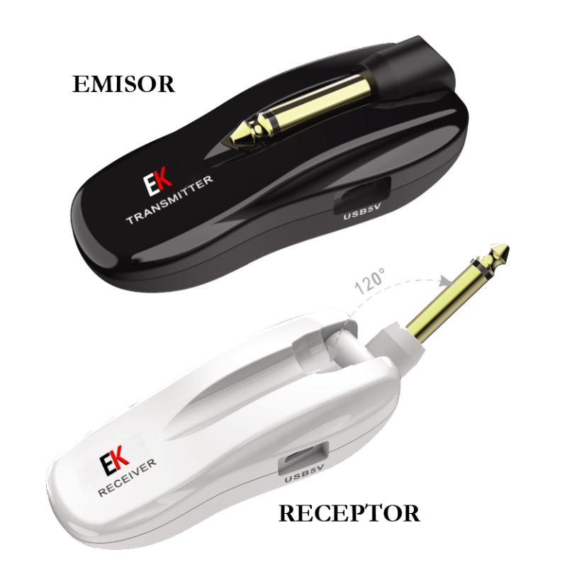 TRANSMISOR INALÁMBRICO EK PARA GUITARRA Y BAJO EKGBWL | MÚSICA BILBAO