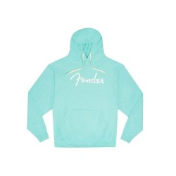 Sudadera Fender capucha azul dafne S