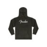 Sudadera Fender capucha gris jaspeado S