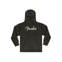 Sudadera Fender capucha gris jaspeado XL