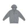 Sudadera Fender capucha/cremallera gris S