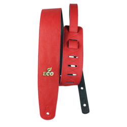 CORREA PARA GUITARRA Y PARA BAJO BASSO SERIE ECO VEGANA ROJA | MÚSICA BILBAO