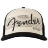 Gorra Fender eléctrica negra/crema