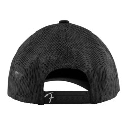 Gorra Fender con cierre negra