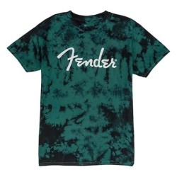 Camiseta Fender tie-dye azul S