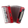 ACORDEÓN ESTRELLA 37/96 ROJO | MÚSICA BILBAO