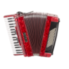 ACORDEÓN ESTRELLA 37/80 ROJO | MÚSICA BILBAO