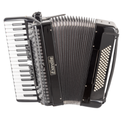 ACORDEÓN ESTRELLA 37/80 NEGRO | Música Bilbao