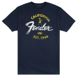 Camiseta Fender Clothing Camiseta Baja Blue M