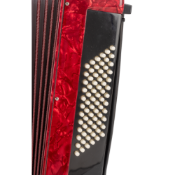 ACORDEÓN ESTRELLA 34/72 ROJO | MÚSICA BILBAO