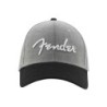 Gorra Fender Clothing Hipster gris/negra