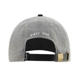 Gorra Fender Clothing Hipster gris/negra