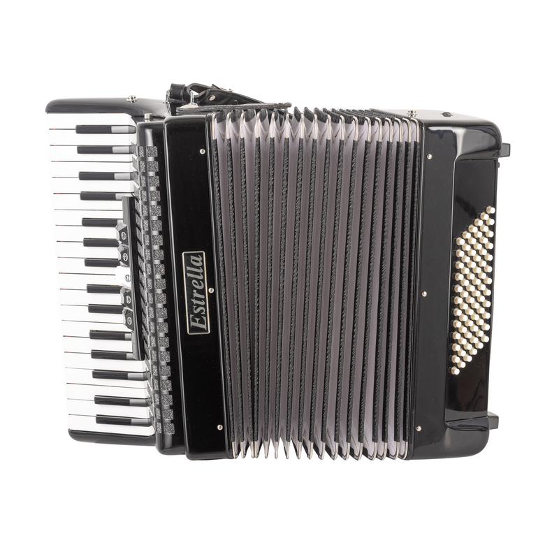 ACORDEÓN ESTRELLA 34/72 NEGRO | MÚSICA BILBAO