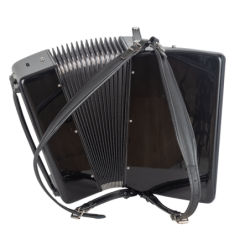 ACORDEÓN ESTRELLA 30/48 NEGRO | MÚSICA BILBAO