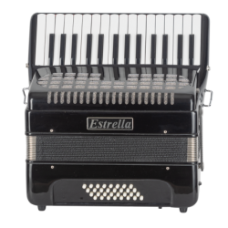 ACORDEÓN ESTRELLA 30/32 NEGRO | MÚSICA BILBAO