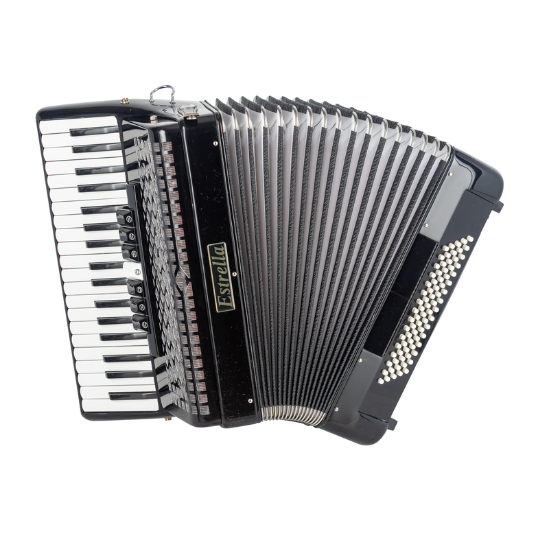 ACORDEÓN ESTRELLA 41/120 NEGRO | MÚSICA BILBAO