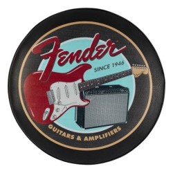 Taburete Fender Guitars & Amps pick negro 24pg