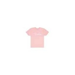 Camiseta Fender en rosa concha S