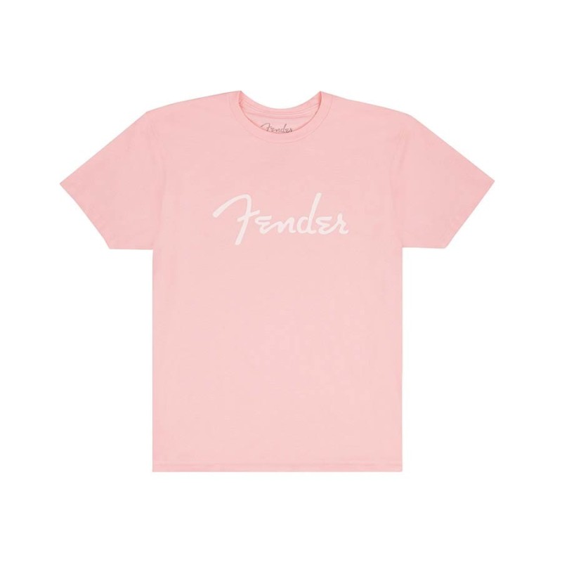 Camiseta Fender en rosa concha M