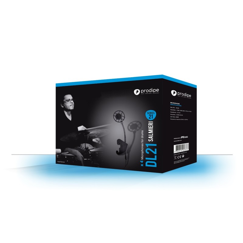 MICRÓFONOS PRODIPE PARA BATERÍA DL21 | MÚSICA BILBAO