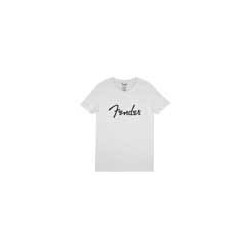 Camiseta Fender hombre blanca L