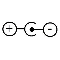 ALIMENTADOR DE CORRIENTE DE POLARIDAD INVERSA DC9V2A | MÚSICA BILBAO