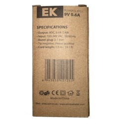 ALIMENTADOR DE CORRIENTE DE POLARIDAD INVERSA DC9V2A | MÚSICA BILBAO