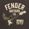 Camiseta Wings To Fly Fender vintage negra M