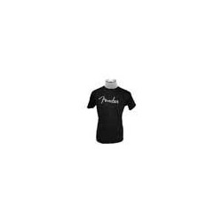 Camiseta manga larga Fender negra jaspeado L