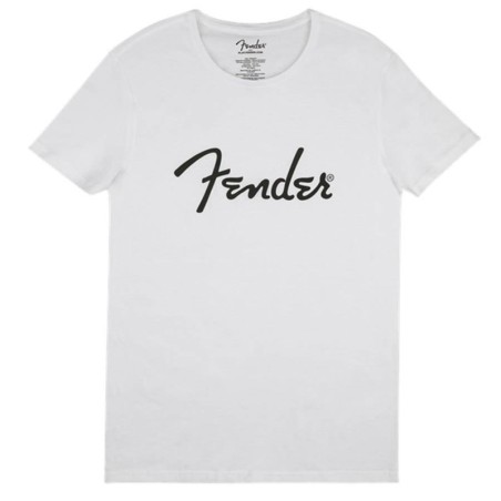 Camiseta manga larga Fender negra jaspeado L