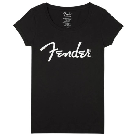 Camiseta mujer Fender negro L