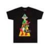 Camiseta Ugly Christmas Fender Alien negra M