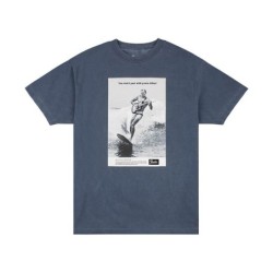 Camiseta surfer vintage Fender azul oceano M