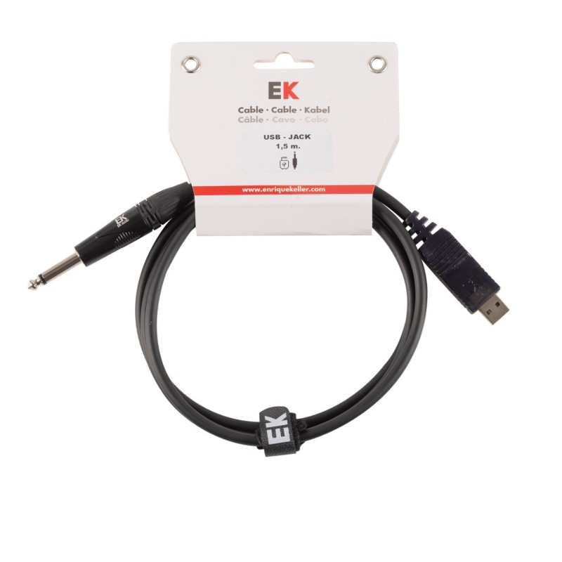 CABLE EK AUDIO USB/JACK 1,5 M | MÚSICA BILBAO