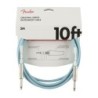 Cable jack/jack Fender 3m azul daphne