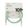 Cable jack/jack Fender 3m verde surf